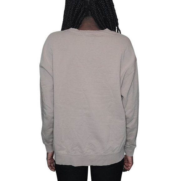 Zara Tan Round Neck Sweatshirt - Picture 2 of 3